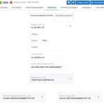 بيانات تسجيل سفينة "UMA" باسم شركة "القاطرجي" (مارين ترافيك)