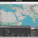 رحلة الطائرة "XT-ABN" من أبو ظبي إلى تشاد يوم 1 أبريل/ نيسان 2026 (فلايت رادار 24)
